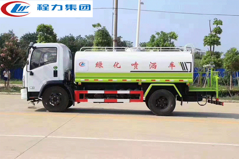 国六东风大福瑞卡9.2方绿化喷洒车