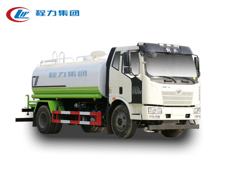国六解放J6单桥洒水车