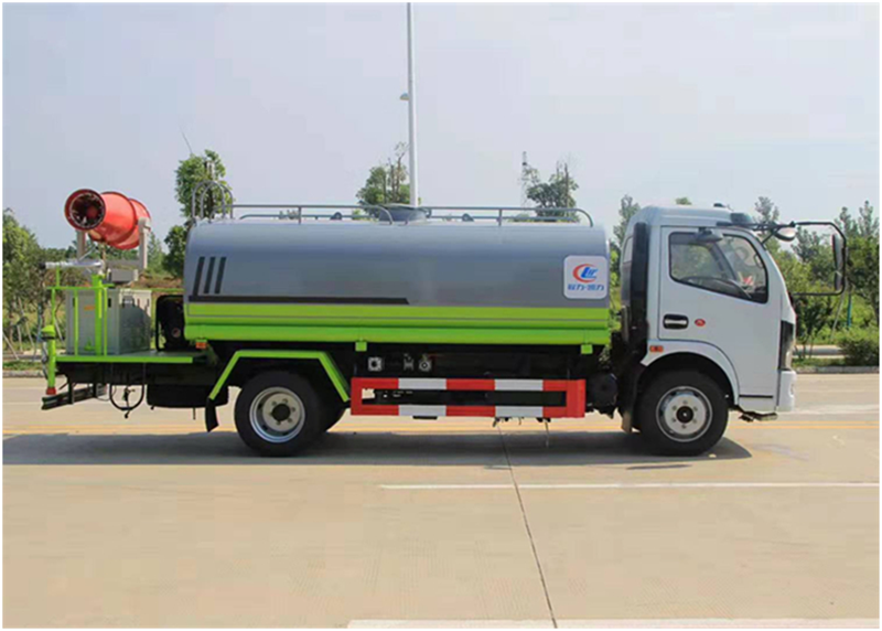 国六东风D7抑尘车▎30-40米雾炮车