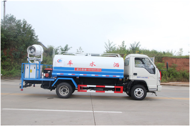 福田小卡之星蓝牌抑尘车▎2方雾炮车
