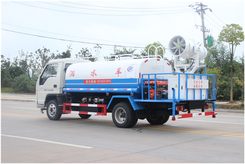 福田小卡之星蓝牌抑尘车▎2方雾炮车