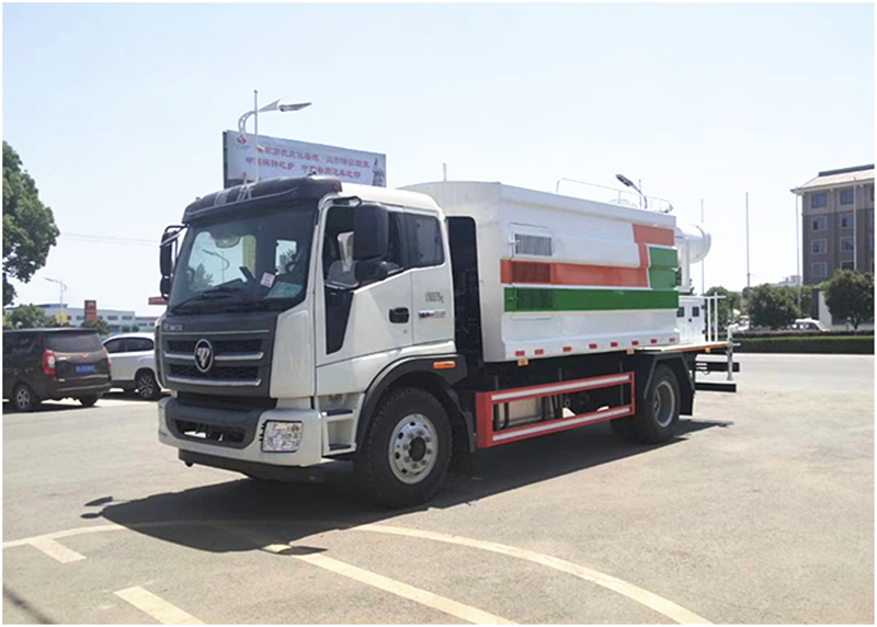 福田瑞沃60米抑尘车▎12方雾炮车