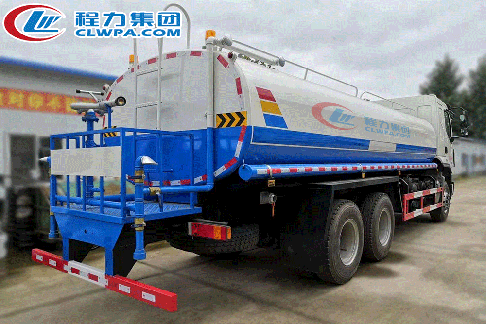 国六柳汽乘龙后双轮洒水车