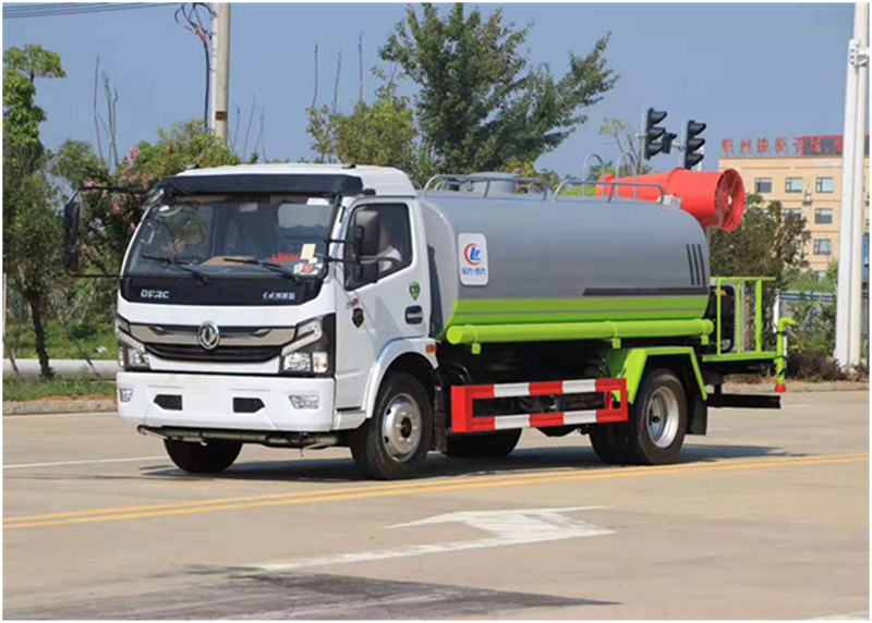 国六东风D7抑尘车▎30-40米雾炮车