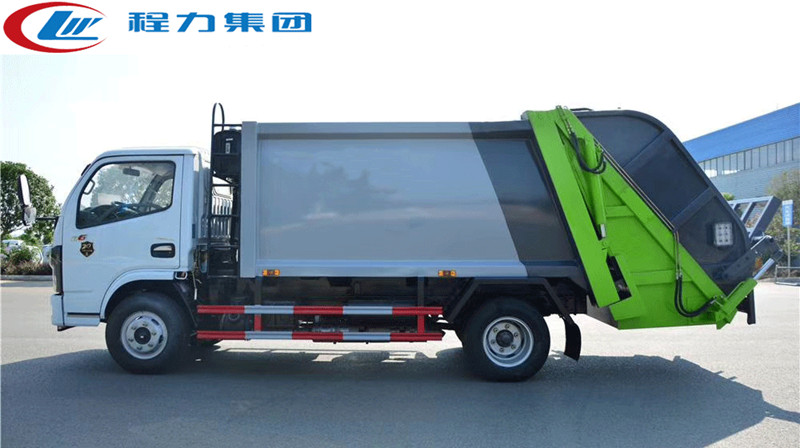 国六东风多利卡6方压缩垃圾车