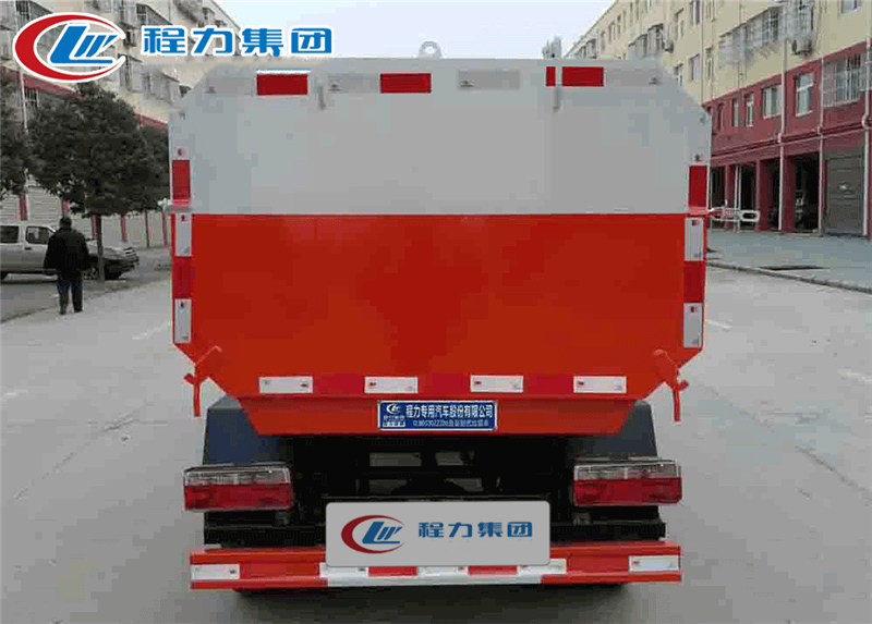 国六东风途逸挂桶垃圾车