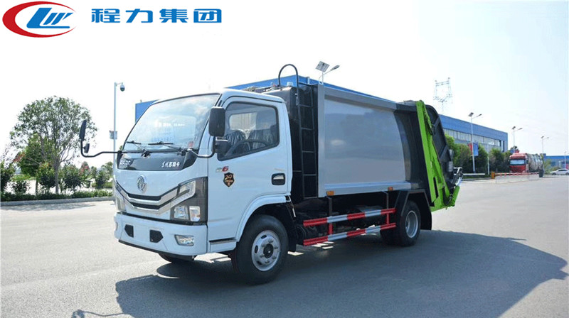 国六东风多利卡6方压缩垃圾车