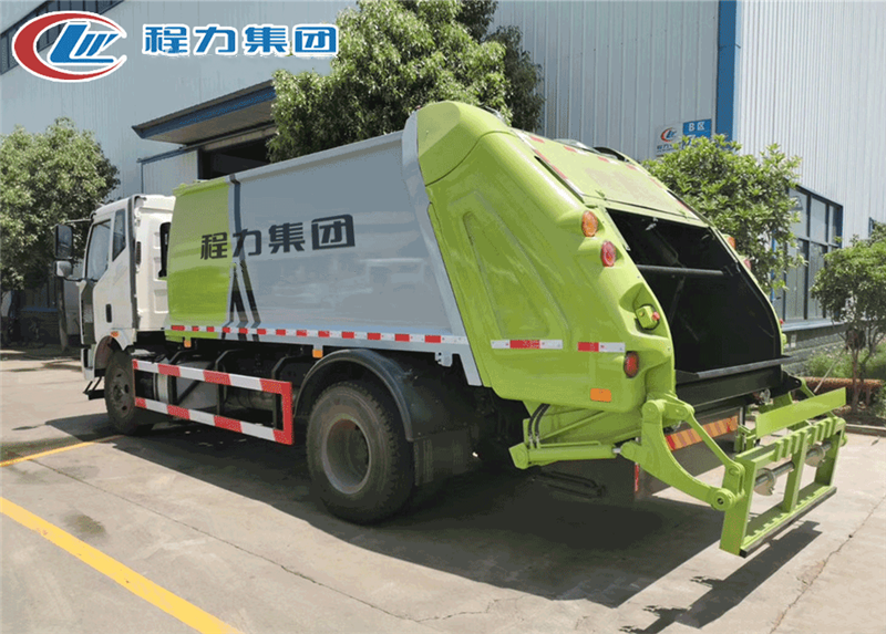 国六解放J6L压缩垃圾车
