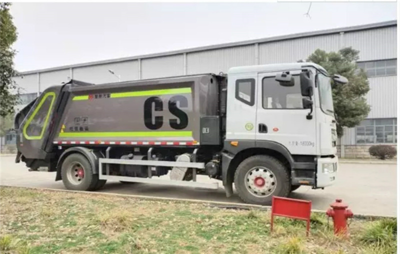 国六12方东风D9压缩垃圾车