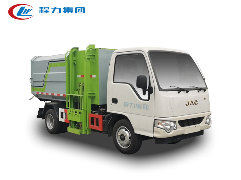 国六江淮康铃X1挂桶垃圾车