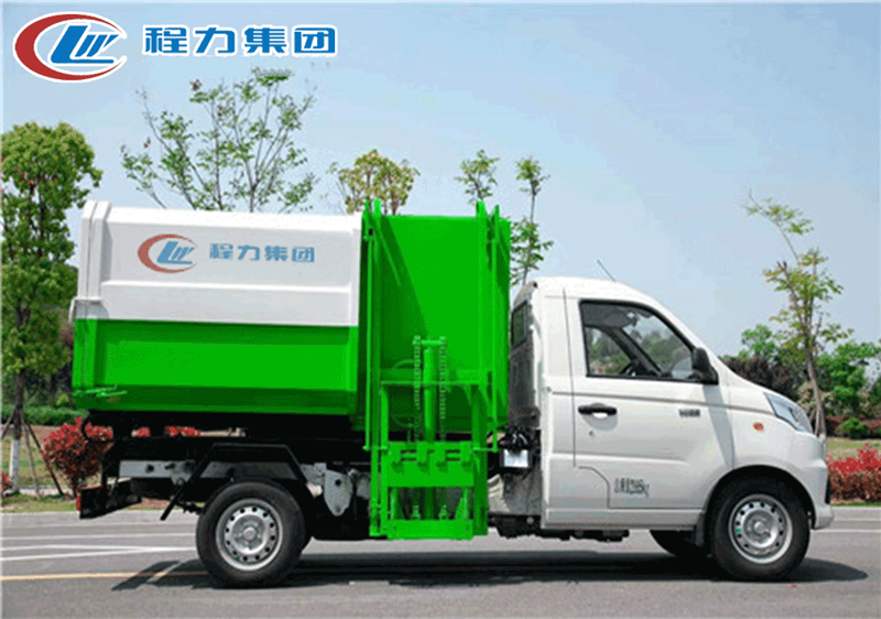 国六福田祥菱V挂桶垃圾车