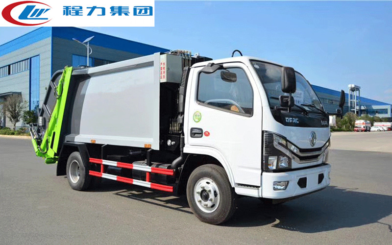 国六东风多利卡6方压缩垃圾车