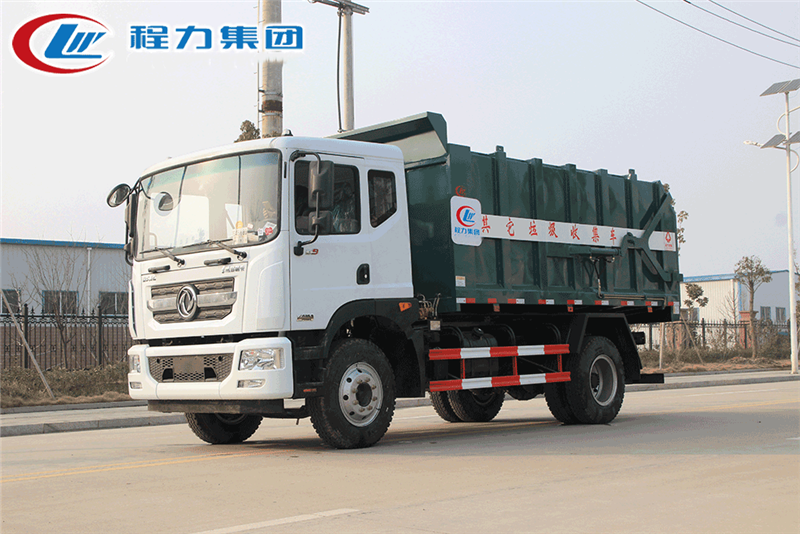 国六东风D9对接垃圾车