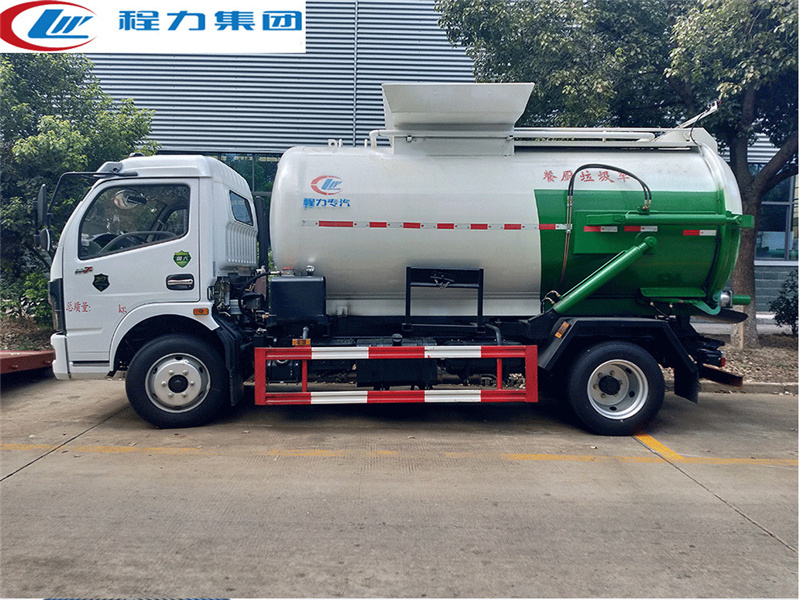 国六东风多利卡D7餐厨垃圾车
