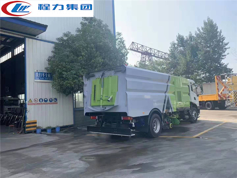 国六东风天锦洗扫车