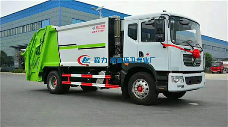 国六10方东风D9压缩垃圾车
