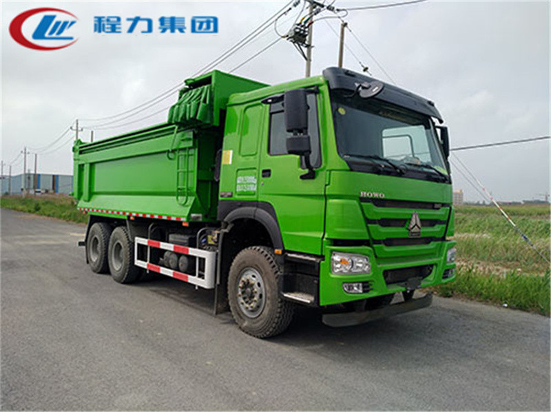 国六重汽豪沃自卸式垃圾车