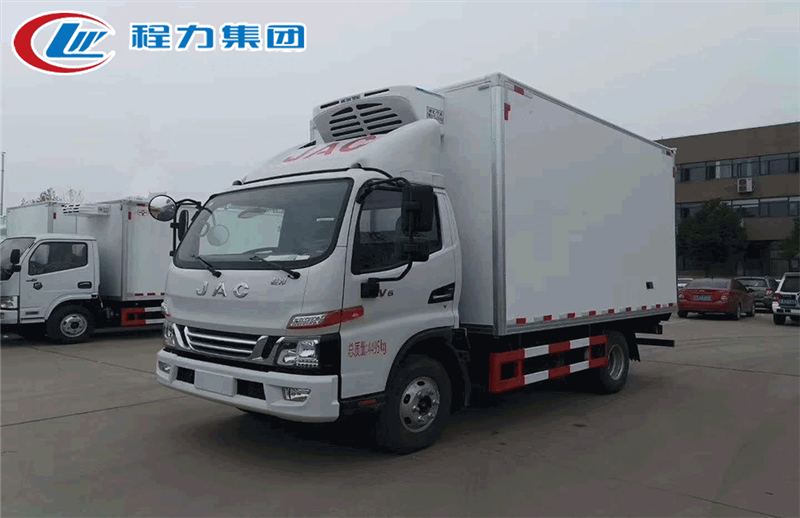 国六江淮骏铃V6冷藏车