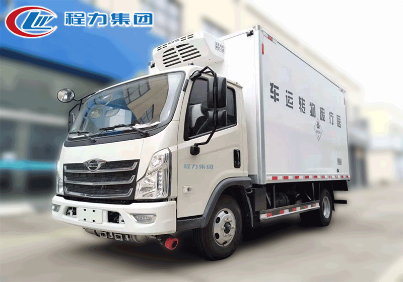国六福田蓝牌医疗废物转运车