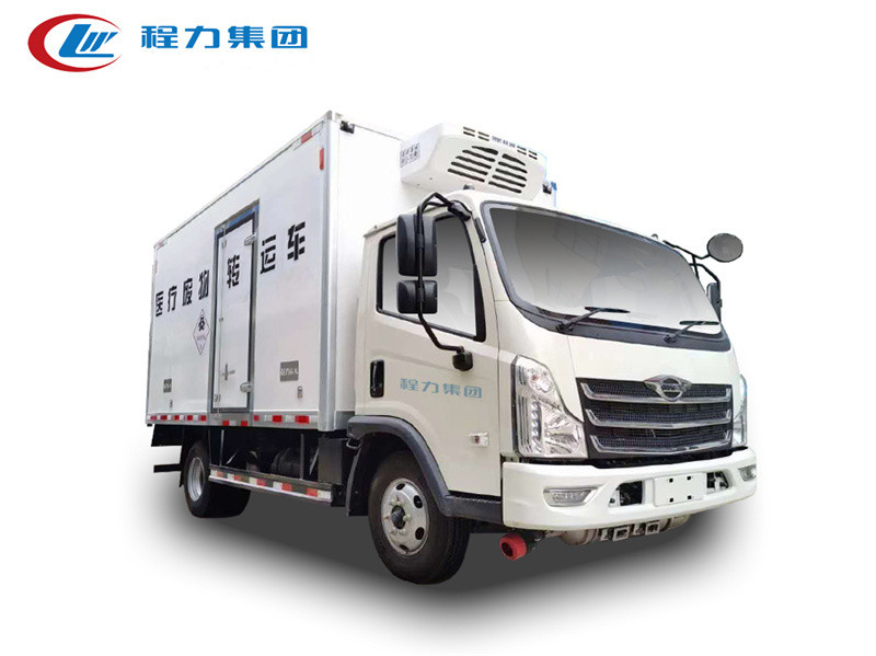 国六福田蓝牌医疗废物转运车