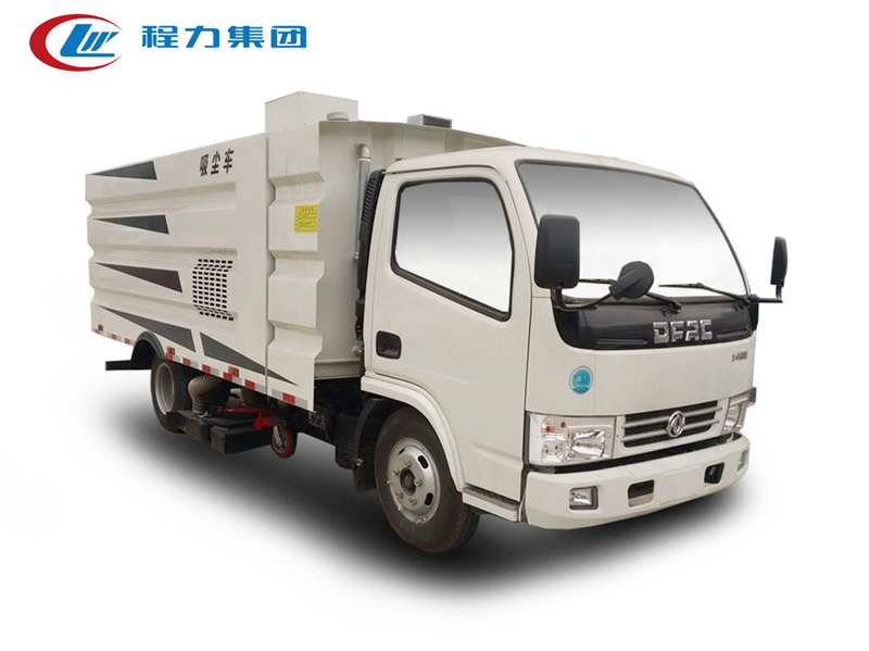 国六东风小多利卡5方吸尘车