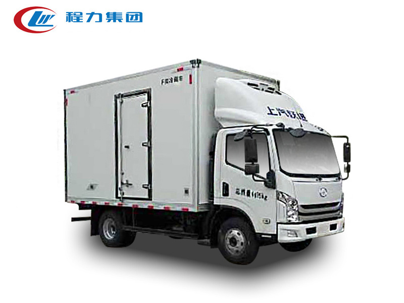 国六跃进自动挡冷藏车