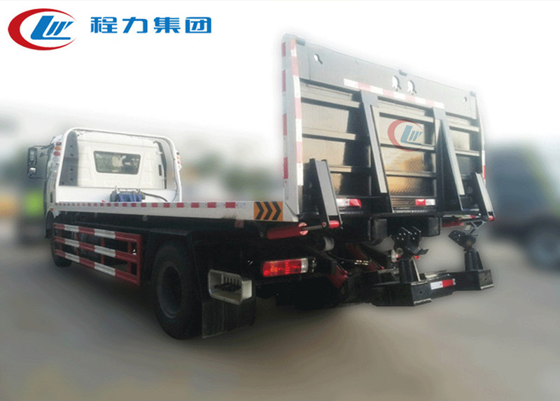 国六解放J6一拖二清障车
