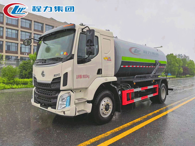 国六柳汽12方吸污车