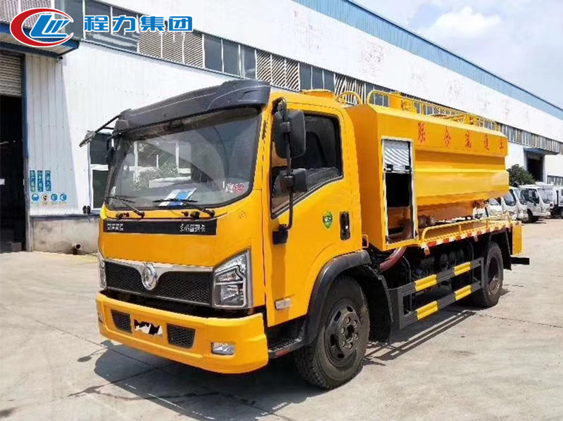 国六东风福瑞卡清洗吸污车