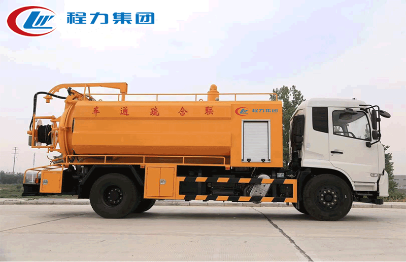 国六东风天锦210马力联合疏通车