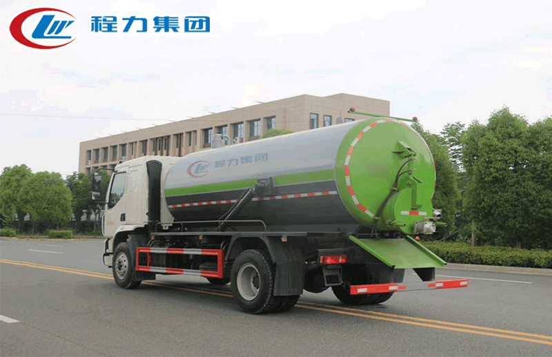 国六12方清洗多功能吸污车
