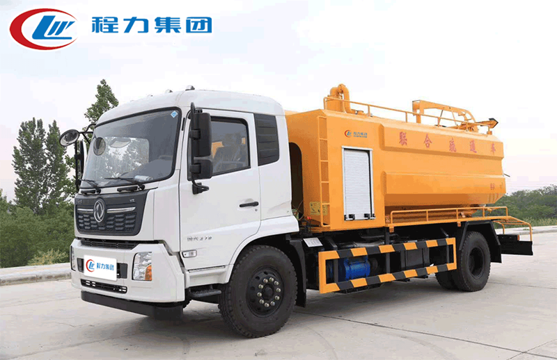 国六东风天锦210马力联合疏通车