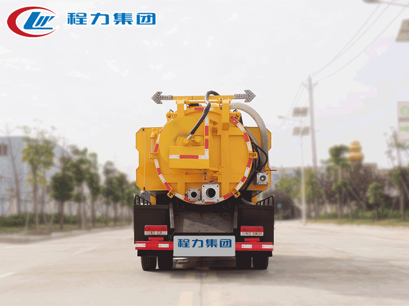 国六东风凯普特清洗吸污车