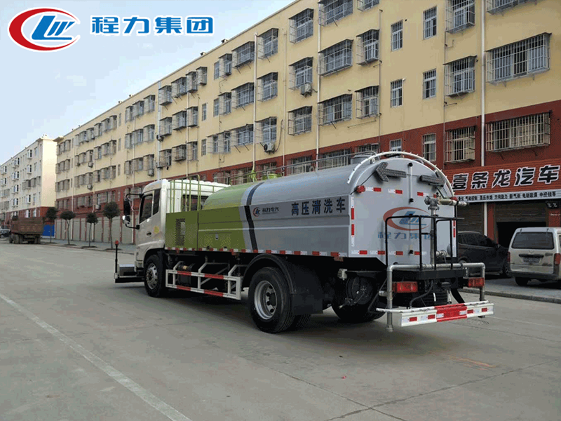 国六东风天锦高压清洗车